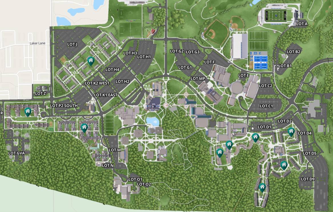 Link to virtual tour of Grand Valley's Allendale campus.